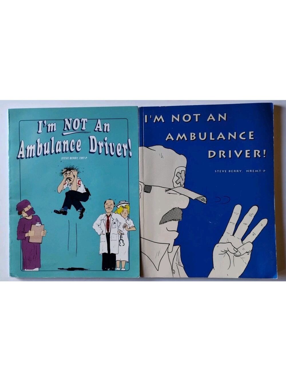 Steve Berry SIGNED "I'm Not an Ambulance Driver" #1 & Book #3 & Bonus Material